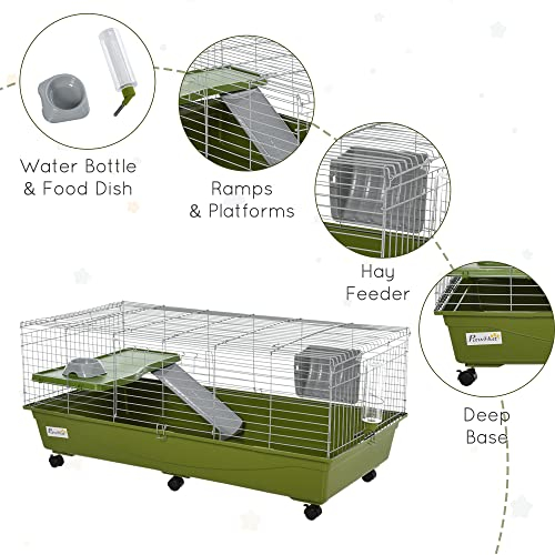 Foto 6 | Jaula Para Animales Pequeños Pawhut 47 Chinchilla, Conejillo De Indias Y Hurón - Venta Internacional.