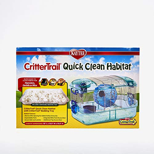 Foto 2 pulgar | Habitat Kaytee Critter Trail Quick Clean Con Bandeja Desechable - Venta Internacional.