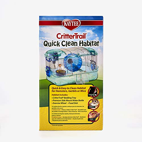 Foto 5 pulgar | Habitat Kaytee Critter Trail Quick Clean Con Bandeja Desechable - Venta Internacional.