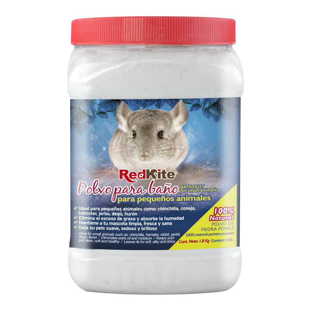 Foto 1 | Redkite Polvo Para Baño De Chinchilla 100% Natural Con 1.5 Kilogramos