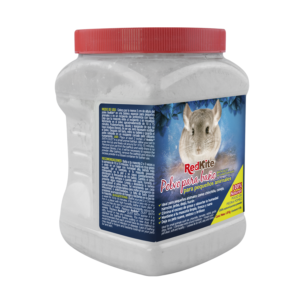Foto 3 pulgar | Redkite Polvo Para Baño De Chinchilla 100% Natural Con 1.5 Kilogramos