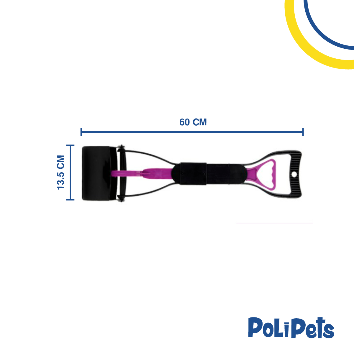 Foto 3 pulgar | Recogedor Plegable Poli Pets Levanta Heces para Mascotas
