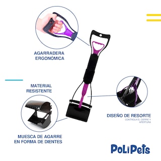 Foto 4 | Recogedor Plegable Poli Pets Levanta Heces para Mascotas