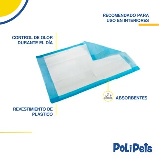 Foto 4 | Pañal Entrenador Absorbente Poli Pets para Mascota