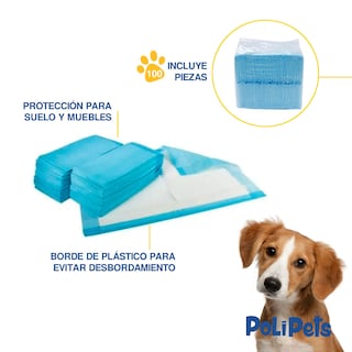 Foto 5 | Pañal Entrenador Absorbente Poli Pets para Mascota