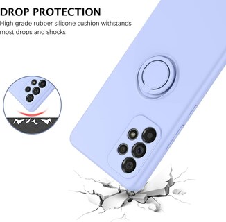 Foto 3 | Funda FUNBU 2022 color Púrpura para Samsung A33 5G más Mica de Cristal Templado