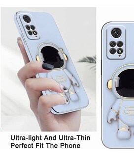 Foto 2 | Funda para Redmi 10 Pro Belug con Soporte de Astronauta color Azul