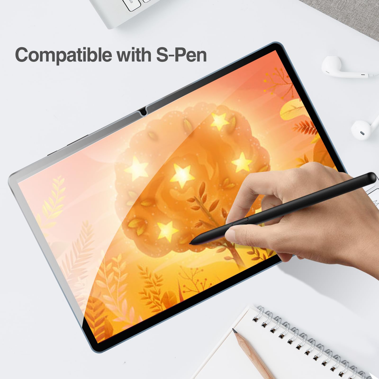 Foto 6 pulgar | Protector de Pantalla Procase para Galaxy Tab S10 FE/S9 FE/S9/S8/S7 - Venta Internacional