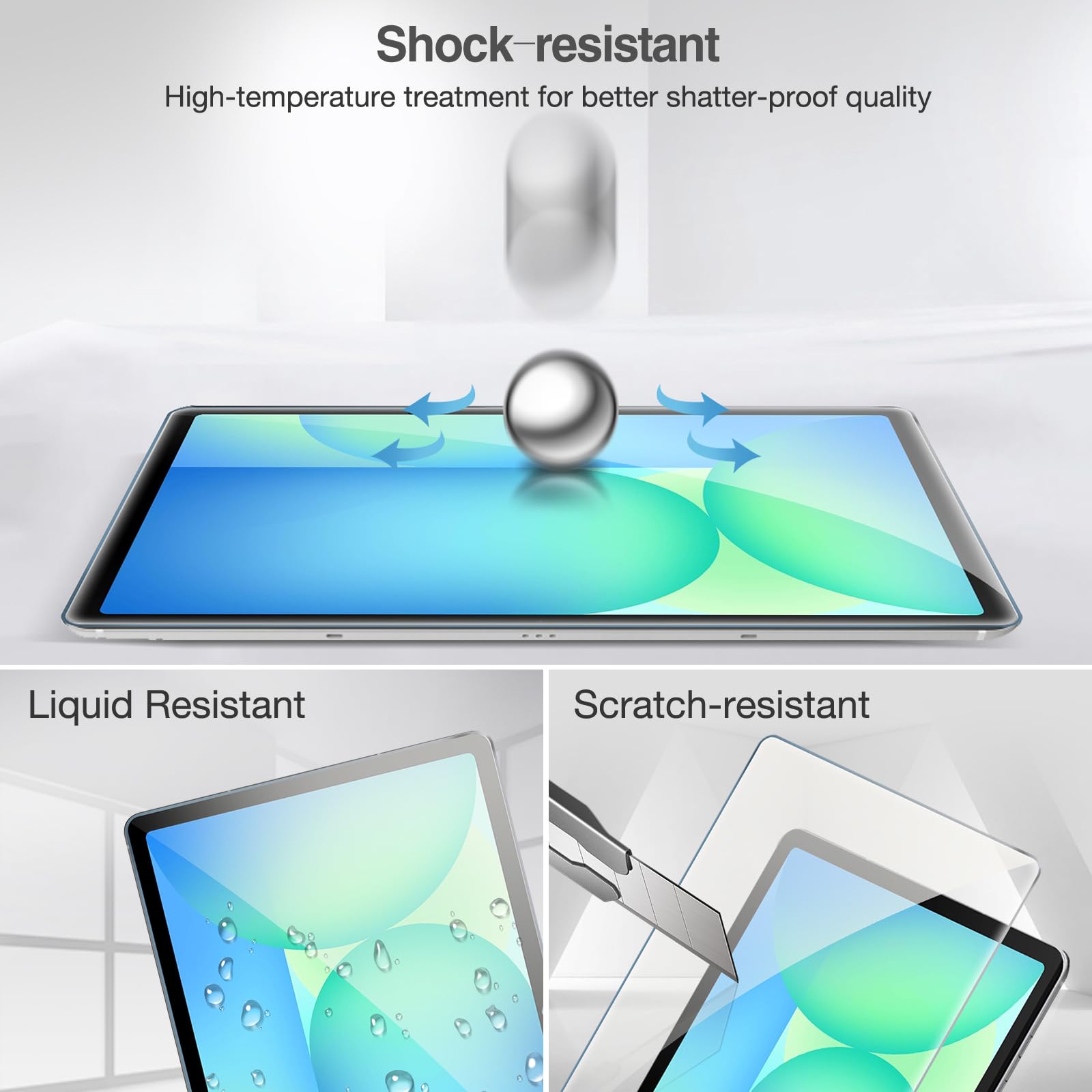 Foto 7 pulgar | Protector de Pantalla Procase para Galaxy Tab S10 FE/S9 FE/S9/S8/S7 - Venta Internacional