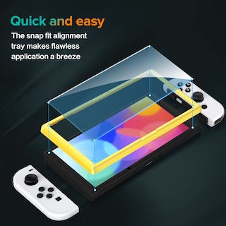 Foto 4 | Protector De Pantalla Ivoler De Cristal Templado Oled Para Nintendo Switch - Venta Internacional.