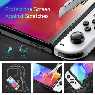 Foto 7 | Protector De Pantalla Ivoler De Cristal Templado Oled Para Nintendo Switch - Venta Internacional.