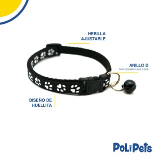 Foto 3 | Collar Poli Pets para Raza Pequeña con Campana