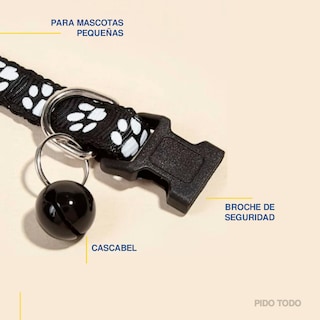 Foto 4 | Collar Poli Pets para Raza Pequeña con Campana