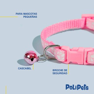 Foto 5 | Collar Poli Pets para Raza Pequeña Con Campana