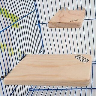 Foto 1 | Jaula Para Pájaros Huoguo, Para Mascotas, Con Forma De Lancha Rectangular De Madera - Venta Internacional.