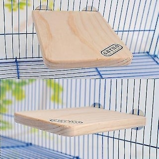 Foto 2 | Jaula Para Pájaros Huoguo, Para Mascotas, Con Forma De Lancha Rectangular De Madera - Venta Internacional.
