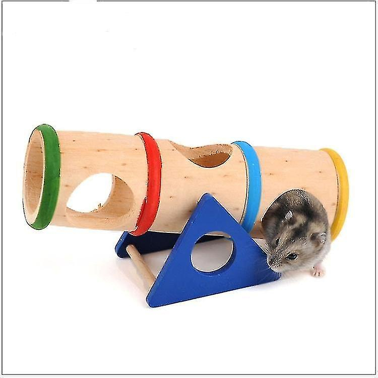 Foto 1 | Jaula Para Pájaros, Baños Para Hámsteres, Mascotas, Arcoíris, Madera, Tubo Para Verrugas - Venta Internacional.