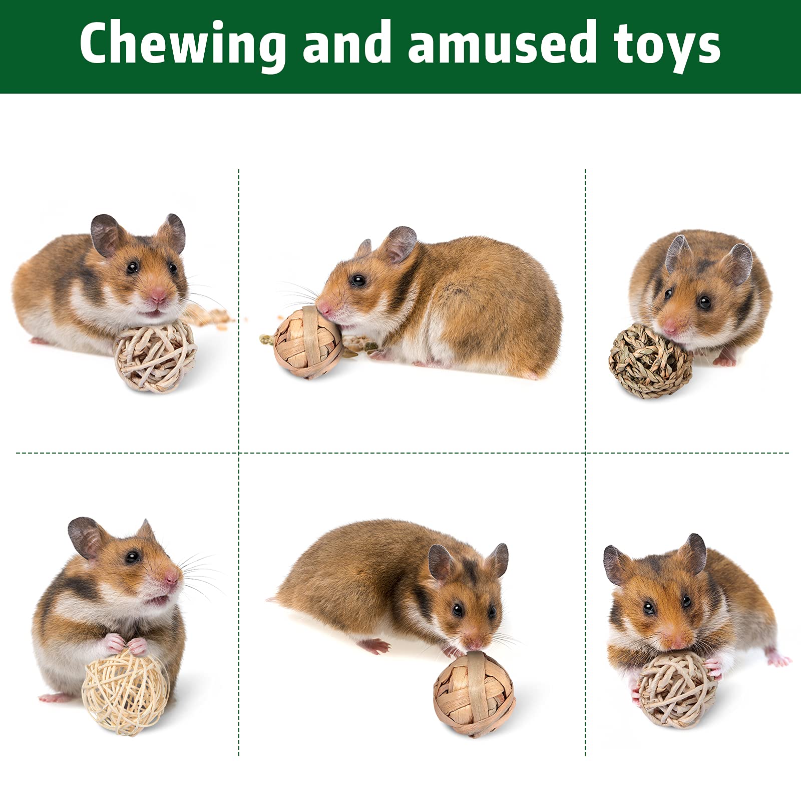 Foto 2 | Set De Bolas Masticables Skylety Para Animales Pequeños (15 Piezas) - Venta Internacional.