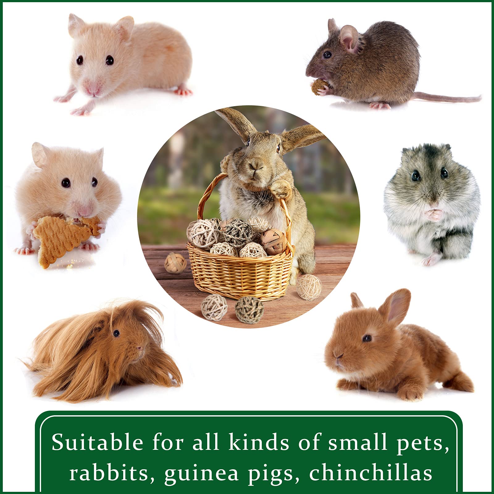 Foto 5 pulgar | Set De Bolas Masticables Skylety Para Animales Pequeños (15 Piezas) - Venta Internacional.