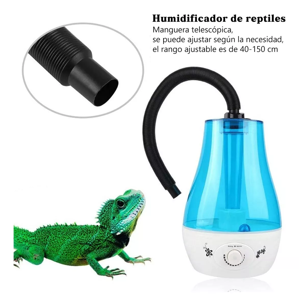 Foto 4 pulgar | Humidificador para Reptiles con Tubo 3l Eo Safe Imports Esi-8405 Multicolor