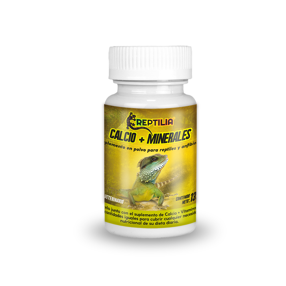 Foto 2 pulgar | Suplemento de Calcio y Minerales Lomas para Reptiles y Anfibios Contiene 135 Gramos