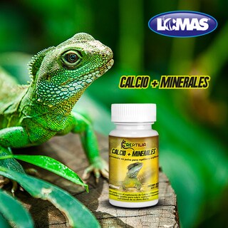 Foto 3 | Suplemento de Calcio y Minerales Lomas para Reptiles y Anfibios Contiene 135 Gramos