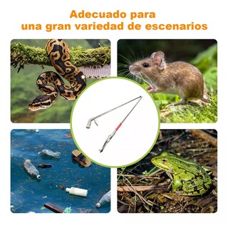 Foto 3 | Pinzas Herpetológicas Para Vivoras Serpientes Plegable Eo Safe Imports Esi-15071 Gris