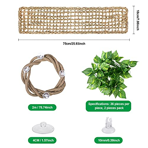 Foto 4 pulgar | Habitat Accessories Hamaca Para Reptiles Y Lagartos, Jungle Climber - Venta Internacional.