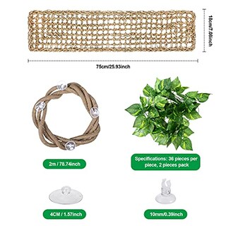 Foto 3 | Habitat Accessories Hamaca Para Reptiles Y Lagartos, Jungle Climber - Venta Internacional.
