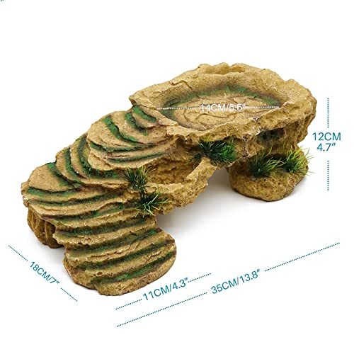 Foto 3 pulgar | Plataforma Para Tomar El Sol Con Forma De Terrario Para Reptiles Minyulua - Venta Internacional.