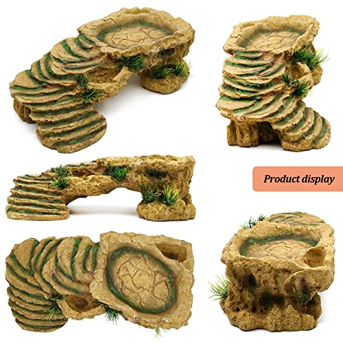 Foto 5 pulgar | Plataforma Para Tomar El Sol Con Forma De Terrario Para Reptiles Minyulua - Venta Internacional.
