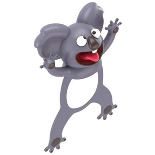 Foto 3 | Separador de Libro Office Supply Koala MXKOA-001 Gris 1 Pieza