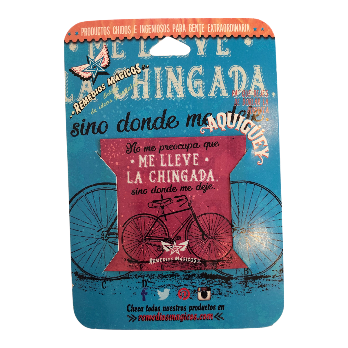 Foto 1 | Separador De Libros No Me Preocupa Que “me Lleva La Chin*ad*” Si No Donde Me Deje Remedios Mágicos