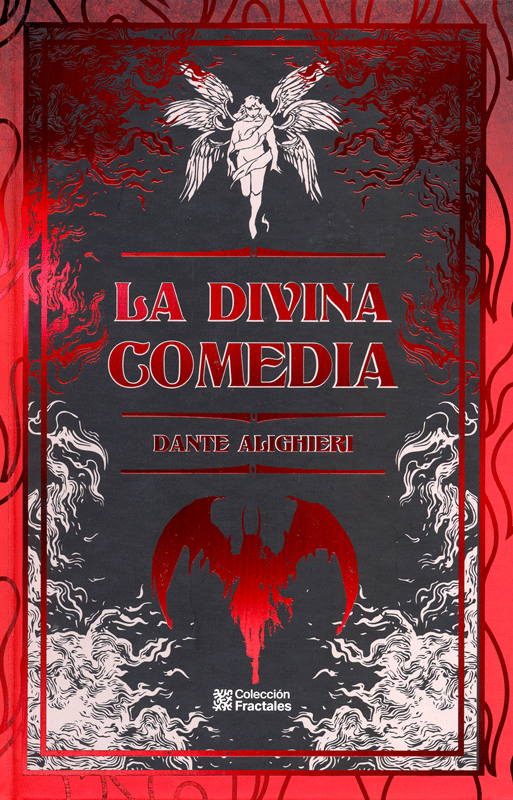 Libro La Divina Comedia de Dante Alighieri en Pasta Dura