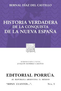 Foto 2 pulgar | Historia Verdadera De La Conquista De La Nueva España De Bernal Diaz Del Castillo