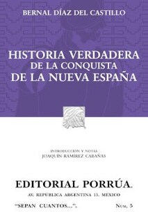 Foto 1 | Historia Verdadera De La Conquista De La Nueva España De Bernal Diaz Del Castillo