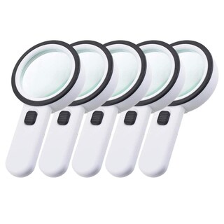 Foto 2 | Lupa De Mano Con Luz 30x Ventdepot Mxfgl-005 5 Piezas Blanco