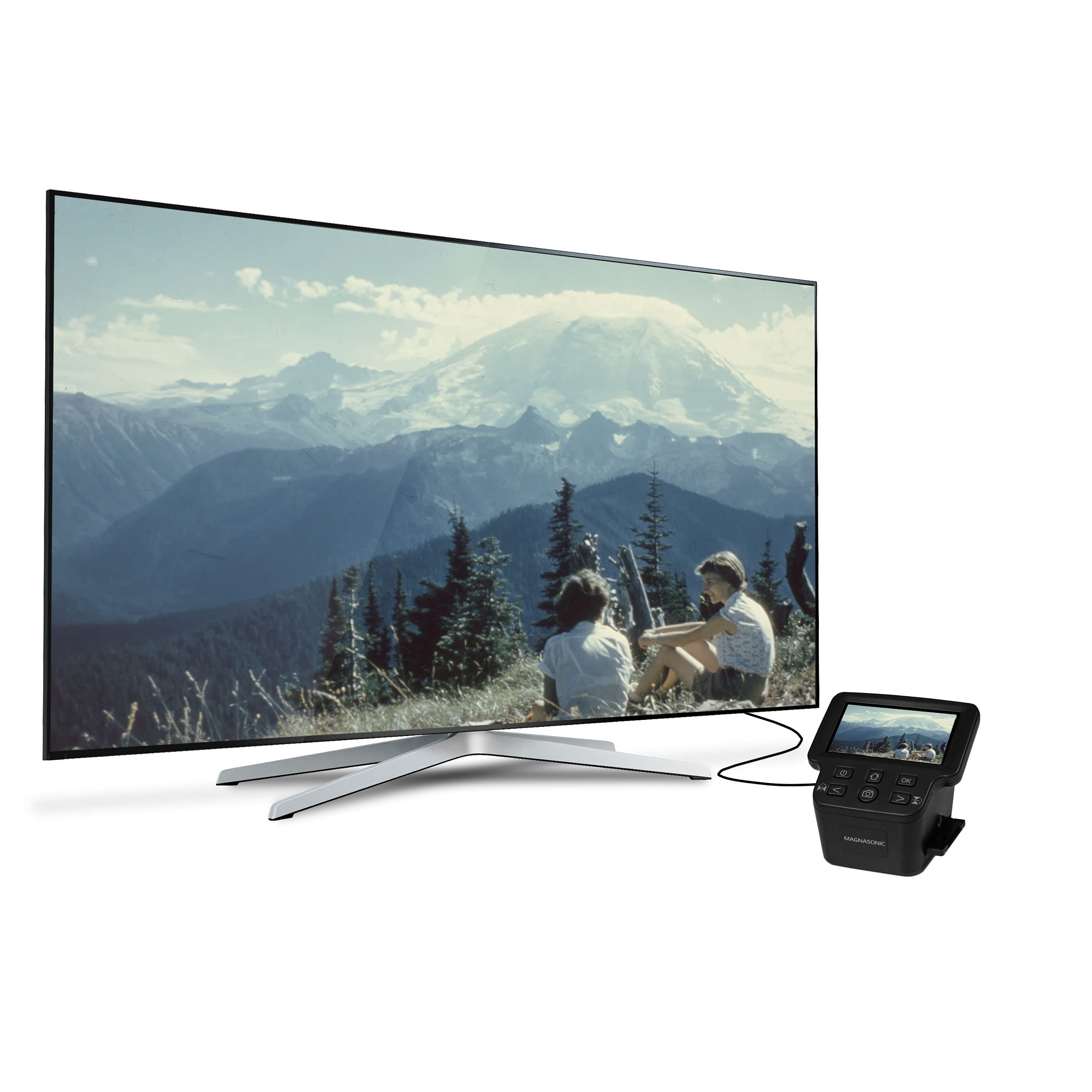 Foto 4 pulgar | Escáner De Película Magnasonic Todo En Uno De 24 Mp Con Pantalla Hdmi De 5 Pulgadas - Venta Internacional.