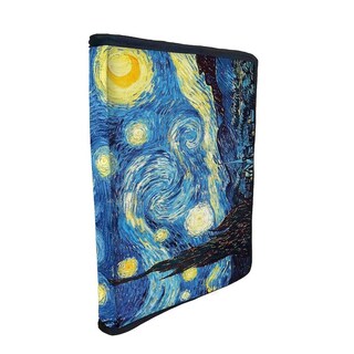 Foto 1 | Funda Porta Libros De Tela Noche Estrellada De Van Gogh