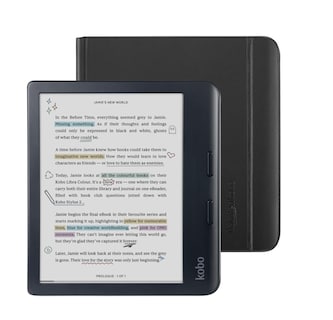 Foto 1 | Paquete De Ereader Kobo Libra En Color Negro Con Funda De 32 Gb De Almacenamiento - Venta Internacional.