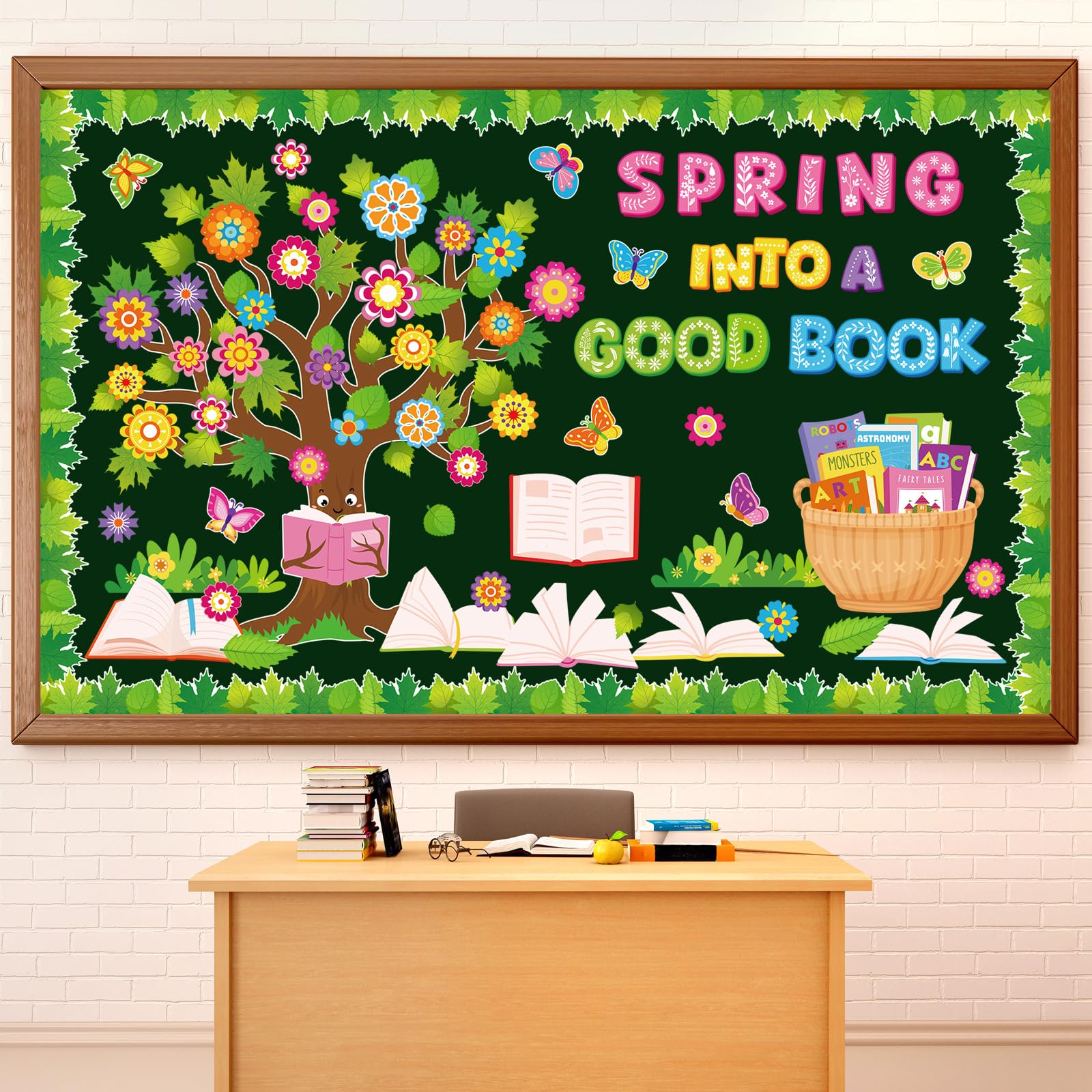Set De Decoración Para El Aula, Tablón De Anuncios De Lectura Epakh - Venta Internacional. $495