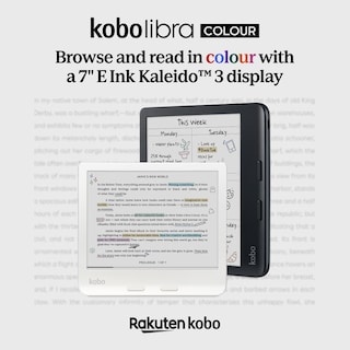 Foto 2 | Ereader Kobo Libra Colour De 7 Pulgadas, Blanco, Antideslumbrante Y Resistente Al Agua - Venta Internacional.