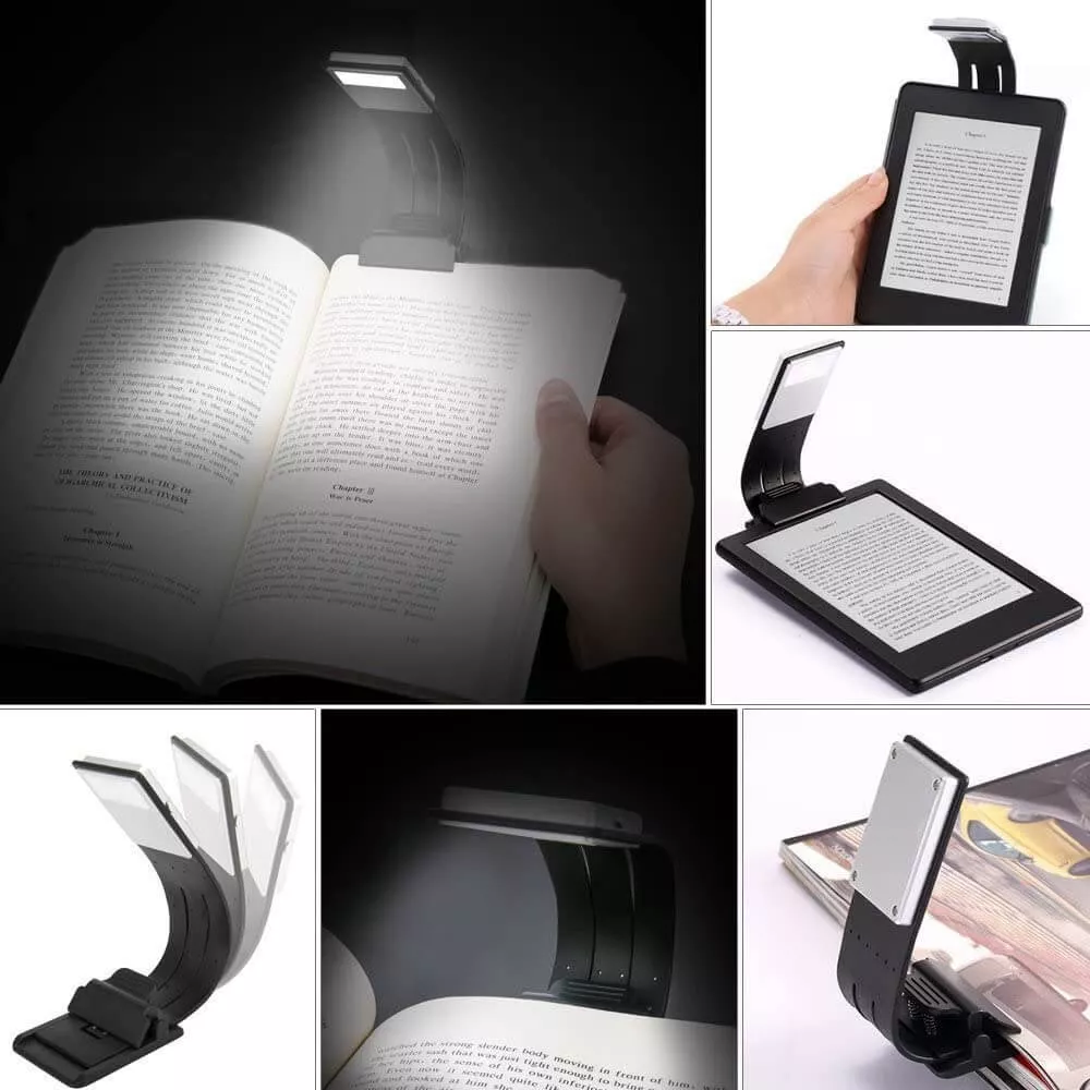 Foto 2 | Lámpara Belug con Clip para Lectura Led color Negra