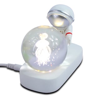 Foto 3 | Lampara Decorativa Astronauta Esfera de Cristal