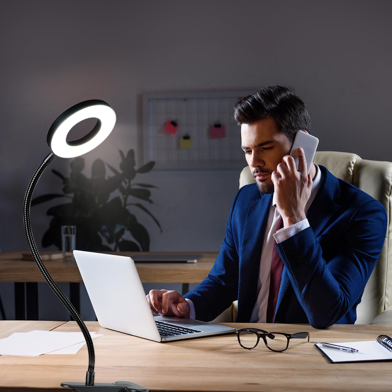 Foto 7 | Lámpara Con Clip Dinglilighting, Regulable, 48 Led, Usb, 6 W, 15 Puntos De Brillo - Venta Internacional.