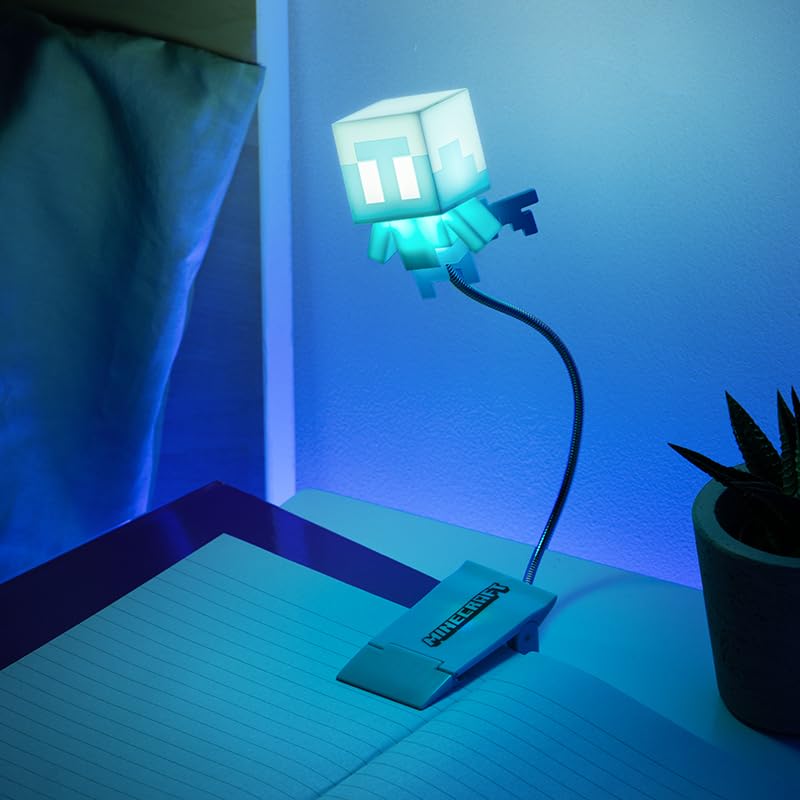Foto 3 | Juego Clip On Book Light Paladone Para Minecraft Con 3 Modos De Iluminación - Venta Internacional.