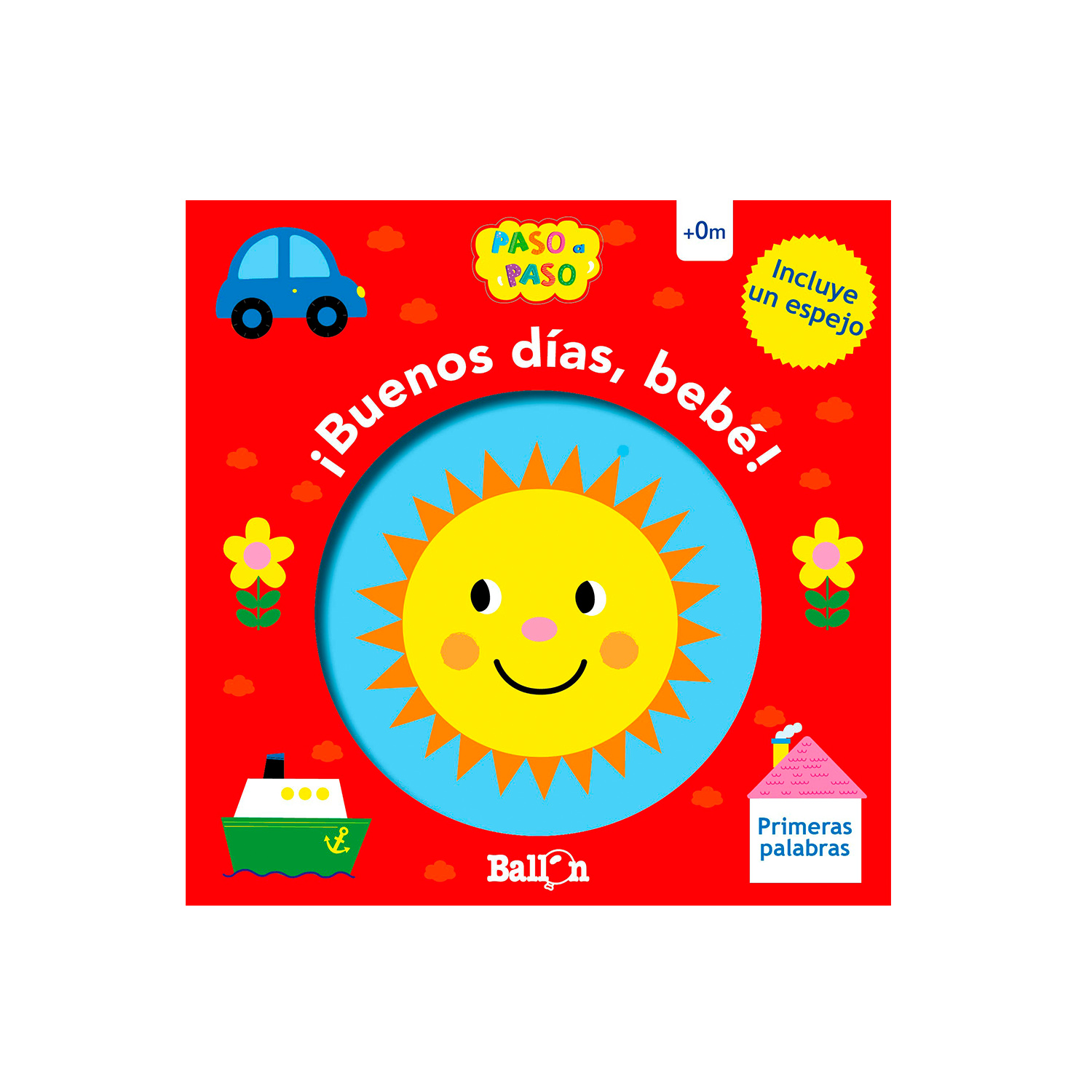 Foto 1 | ¡Buenos Días Bebé! Primeras Palabras Ballon Rústica color Rojo