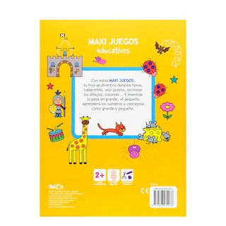Foto 2 | Libro Maxi Juegos Educativos Ballon Rústica