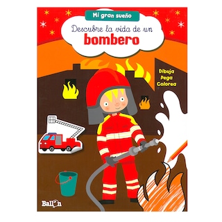 Foto 1 | Descubre la Vida de un Bombero Ballon Rústica Multicolor