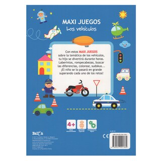 Foto 2 | Los Vehículos Maxi Juegos Ballon Rústica Azul